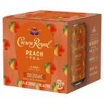 Crown Royal - Peach Tea Pre-Mixed Cocktail 4-Pack (435)