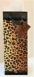 Leopard Style 1-Bottle Gift Bag with tissue 0