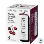 Nutrl - Black Cherry Vodka Seltzer 4 Pack (435)