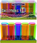 Party Essentials - Shooters, plastic, assorted neon colors, 2 oz., 10 pack 0